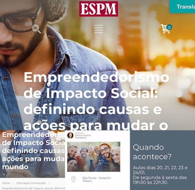 Curso de Férias: Empreendedorismo de impacto social