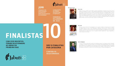 Jurado no Prêmio Jabuti 2020 